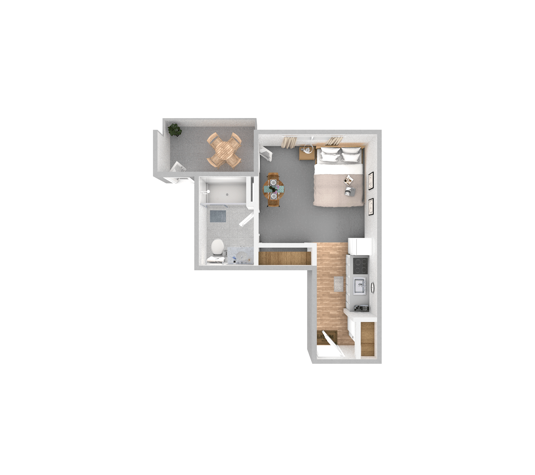 Suite | One Bathroom