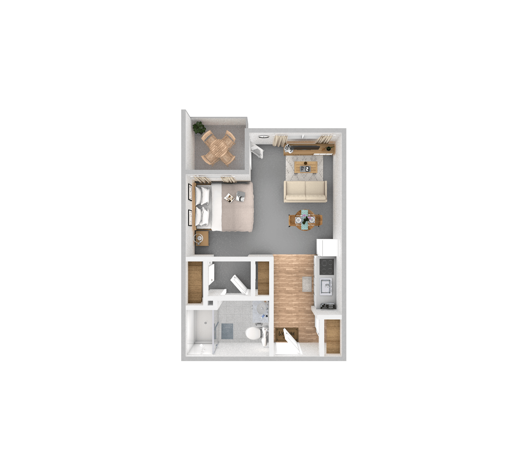 Suite | One Bathroom