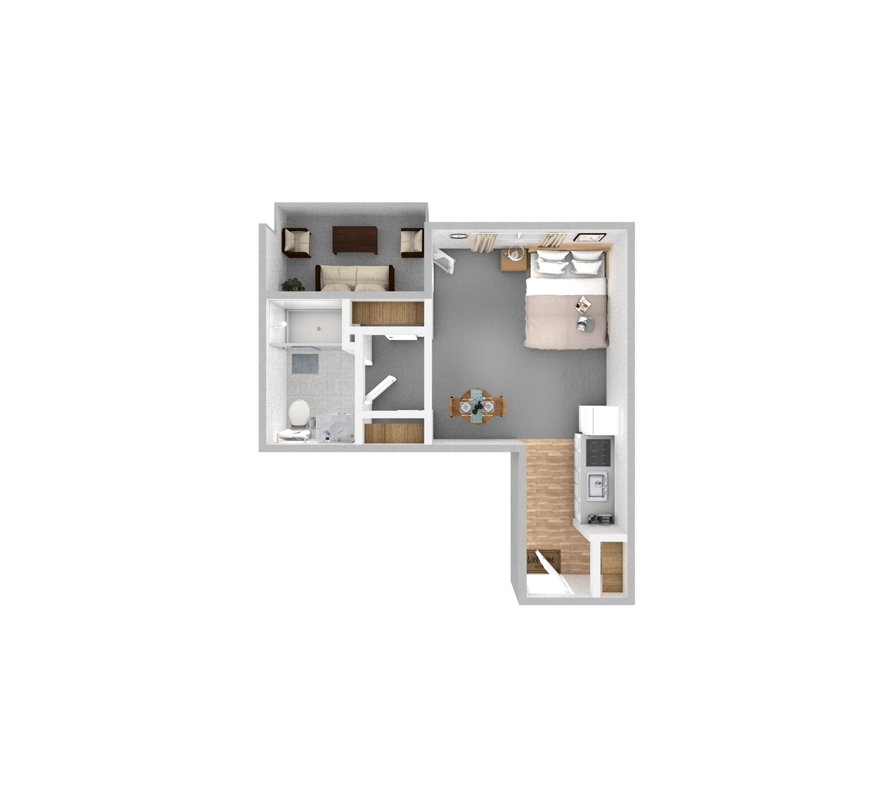 Suite | One Bathroom